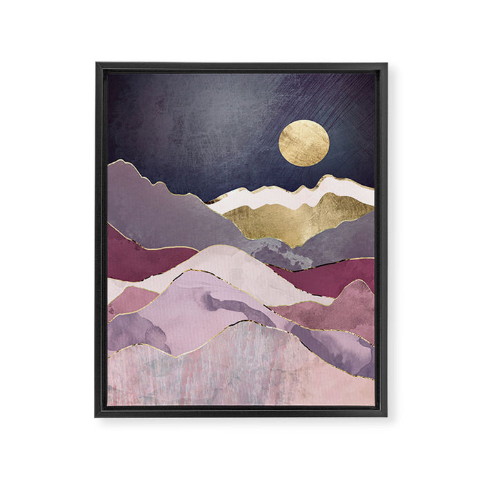 Raspberry Dream Framed Canvas Print Gallery Image 1