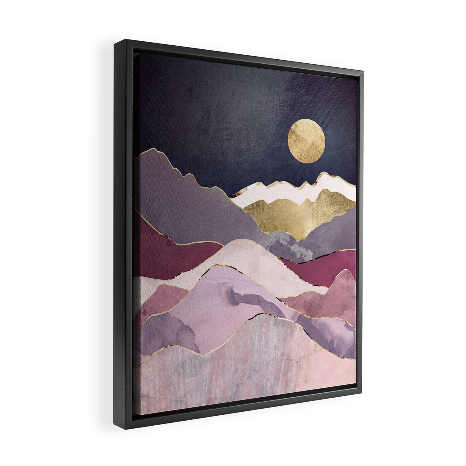 Raspberry Dream Framed Canvas Print Gallery Image 2