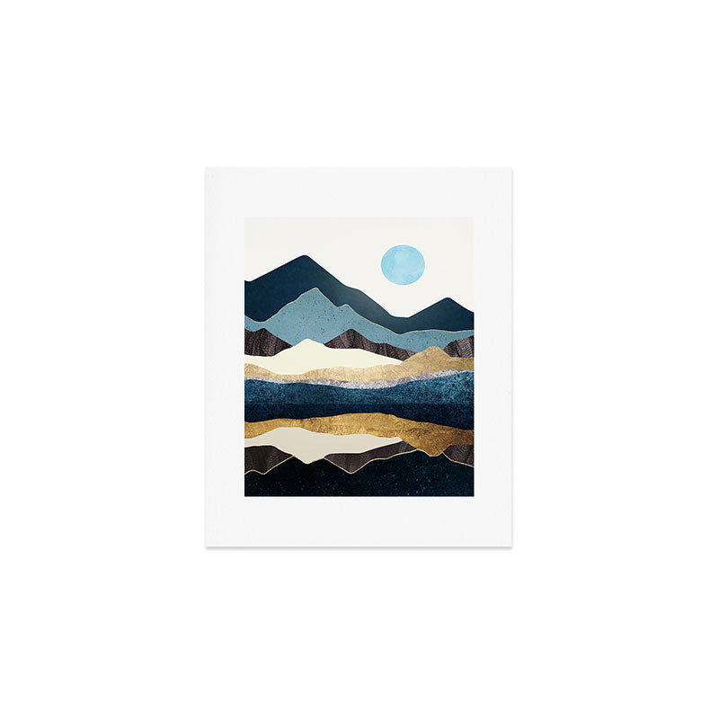Reflect Hills Art Print Gallery Image 1