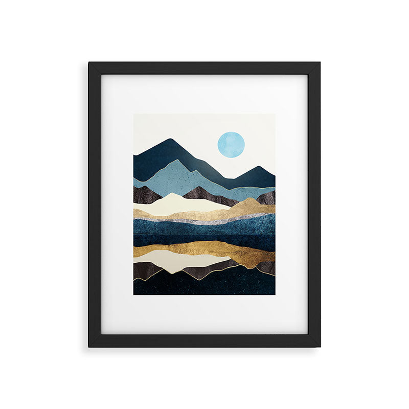 Reflect Hills Framed Art Print Gallery Image 6