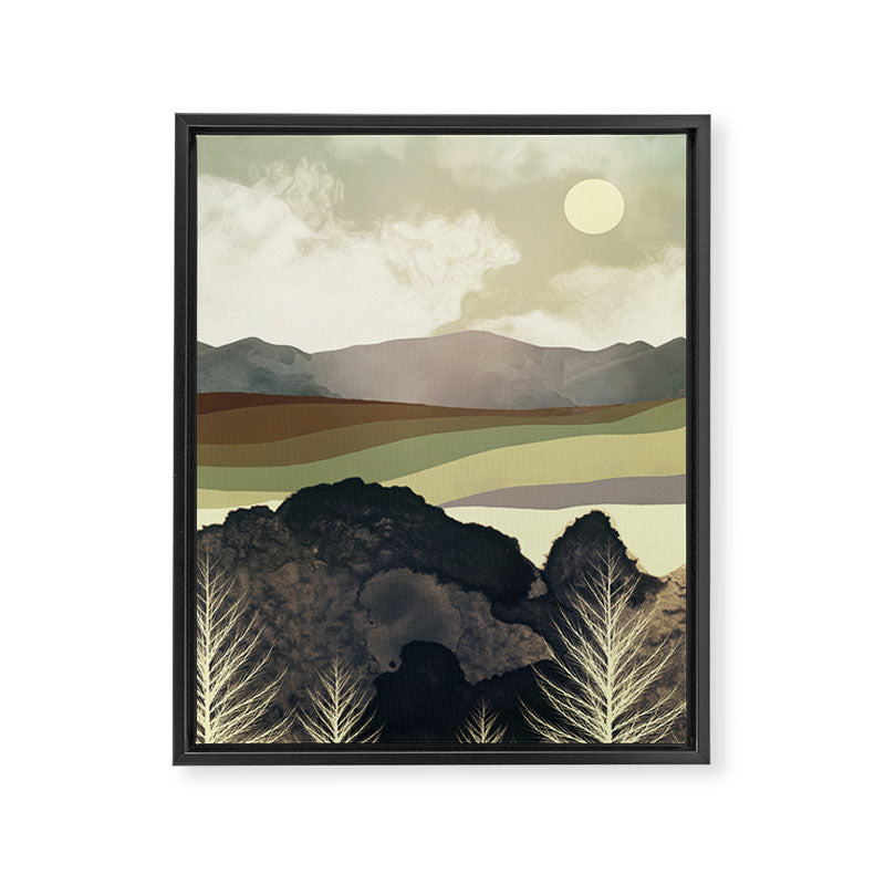 Retro Afternoon Framed Canvas Print Gallery Image 8