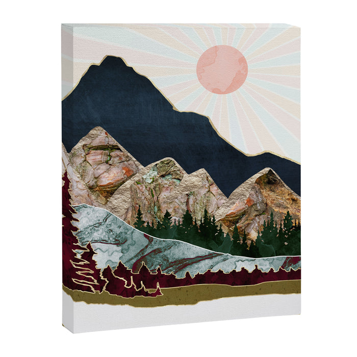 Retro Autumn Vista Canvas Print Gallery Image 1