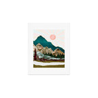 Retro Autumn Vista II Art Print Gallery Image 1