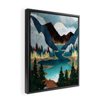 River Vista Framed Canvas Print Gallery Image 2