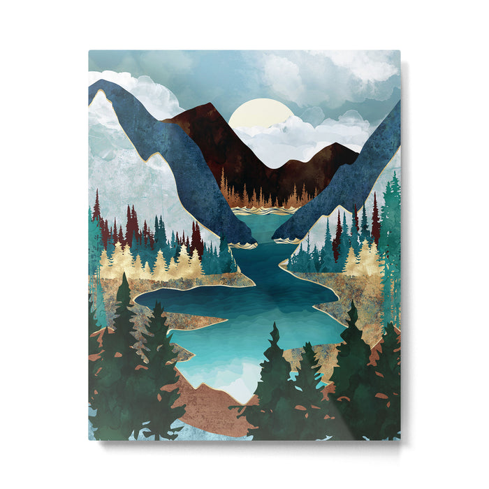 River Vista Metal Print Gallery Image 1