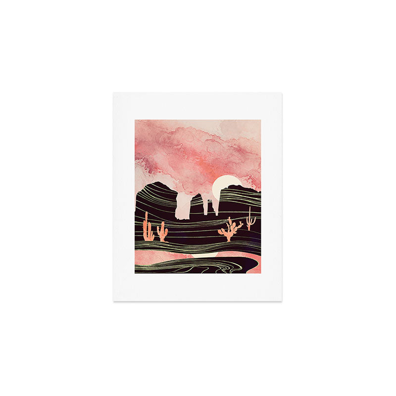 Rose Desert Art Print Gallery Image 1