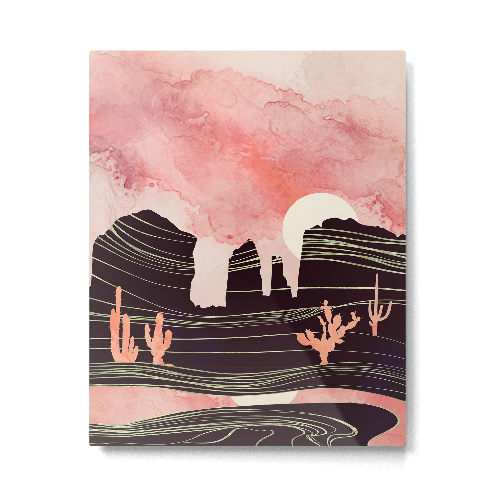 Rose Desert Metal Print Gallery Image 6
