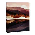 Rose Mountain Reflection Canvas Print Gallery Image 8