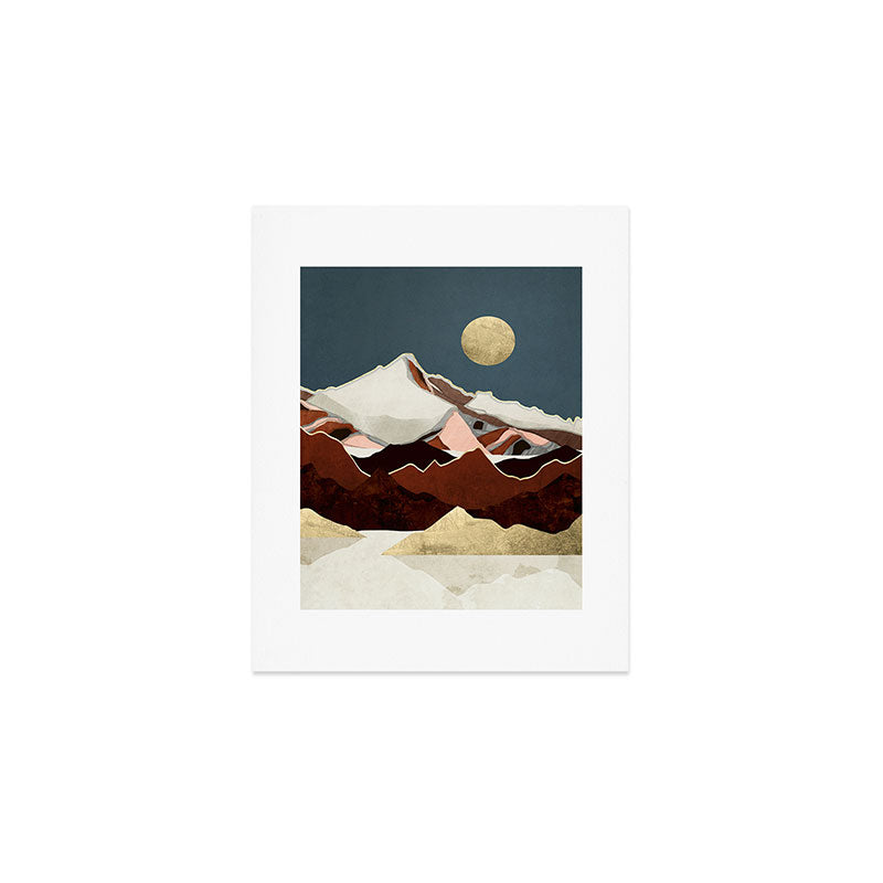 Rustic Mountains Art Print Gallery Image 1