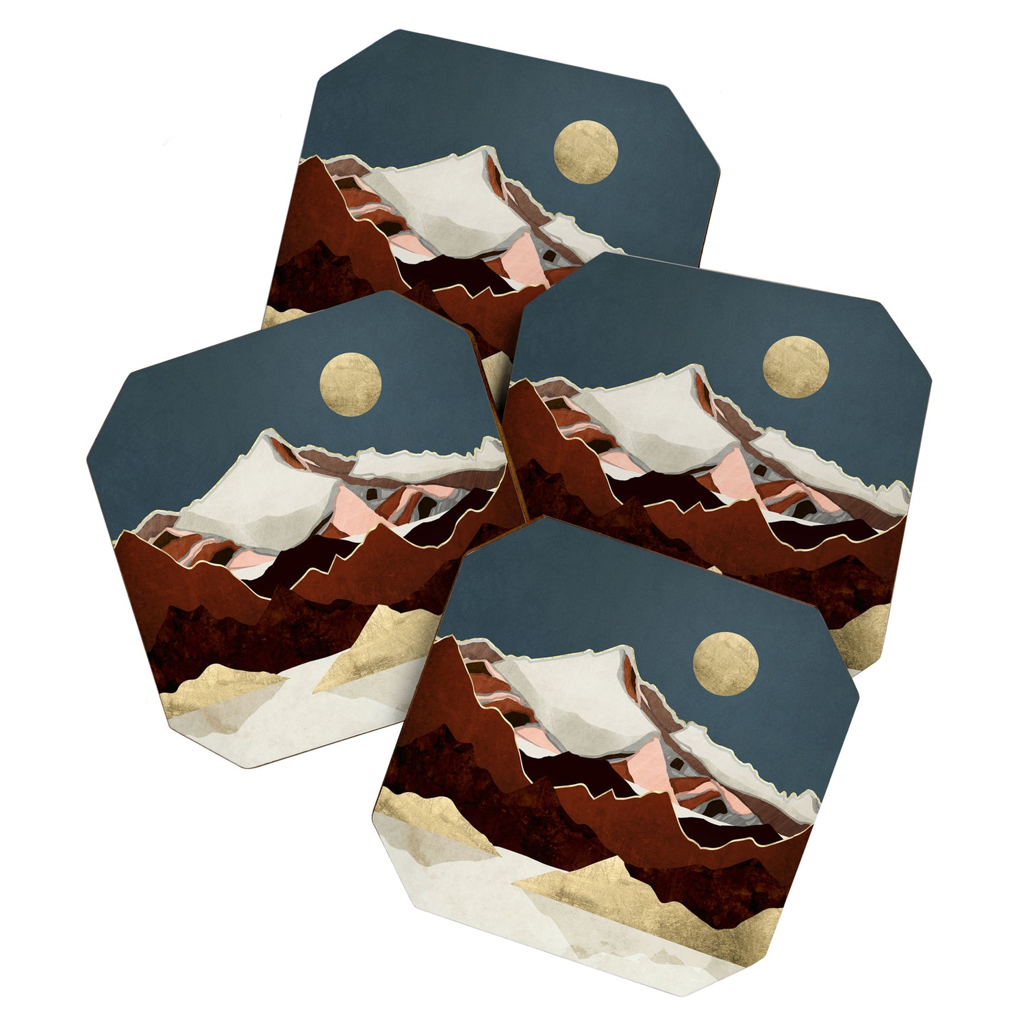 Rustic Mountains Coaster Gallery Image 1