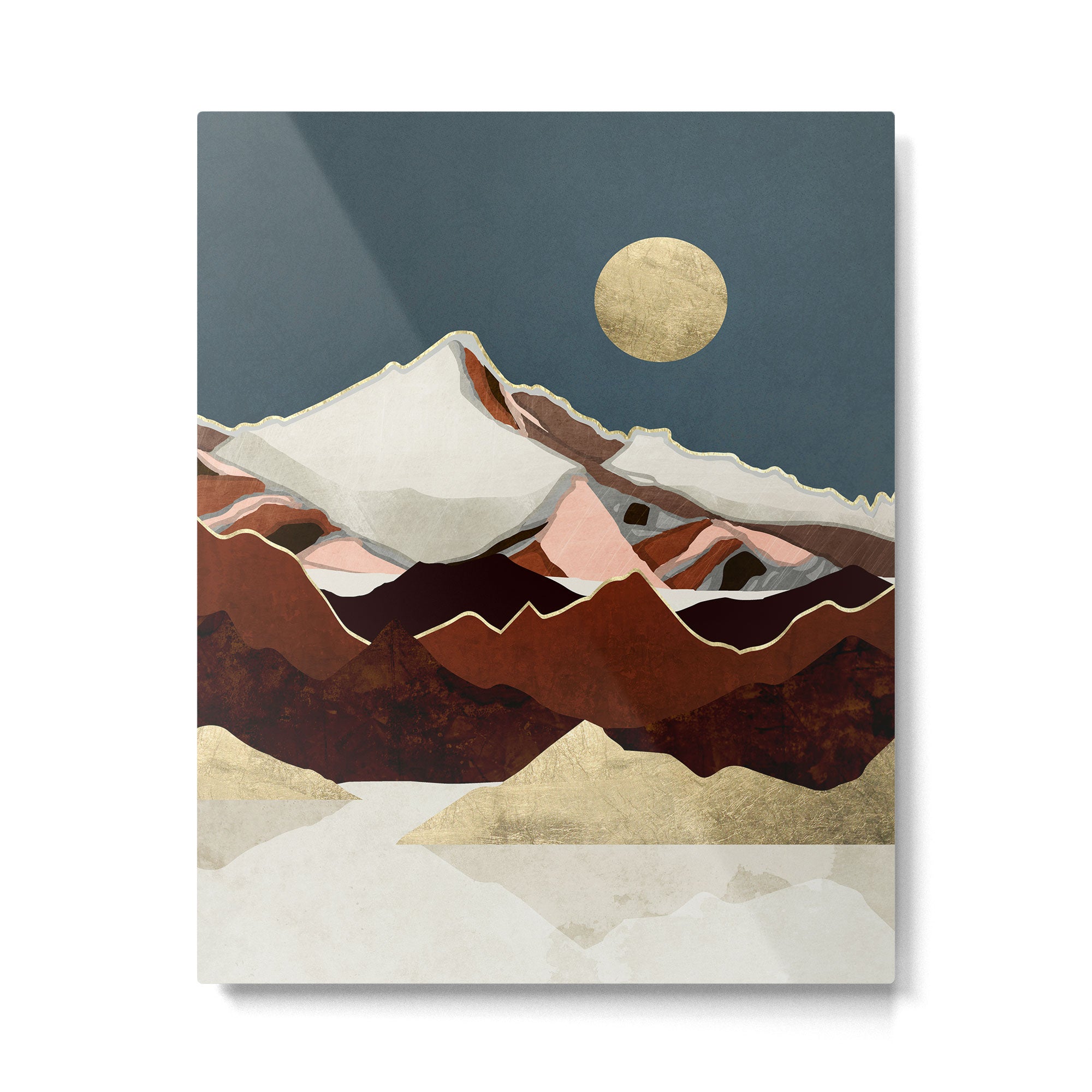 Rustic Mountains Metal Print Gallery Image 6