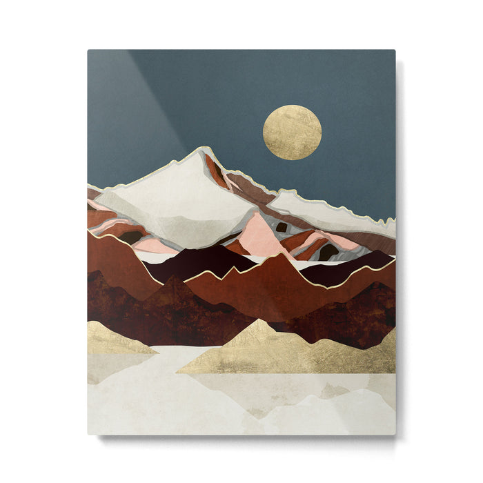 Rustic Mountains Metal Print Gallery Image 1