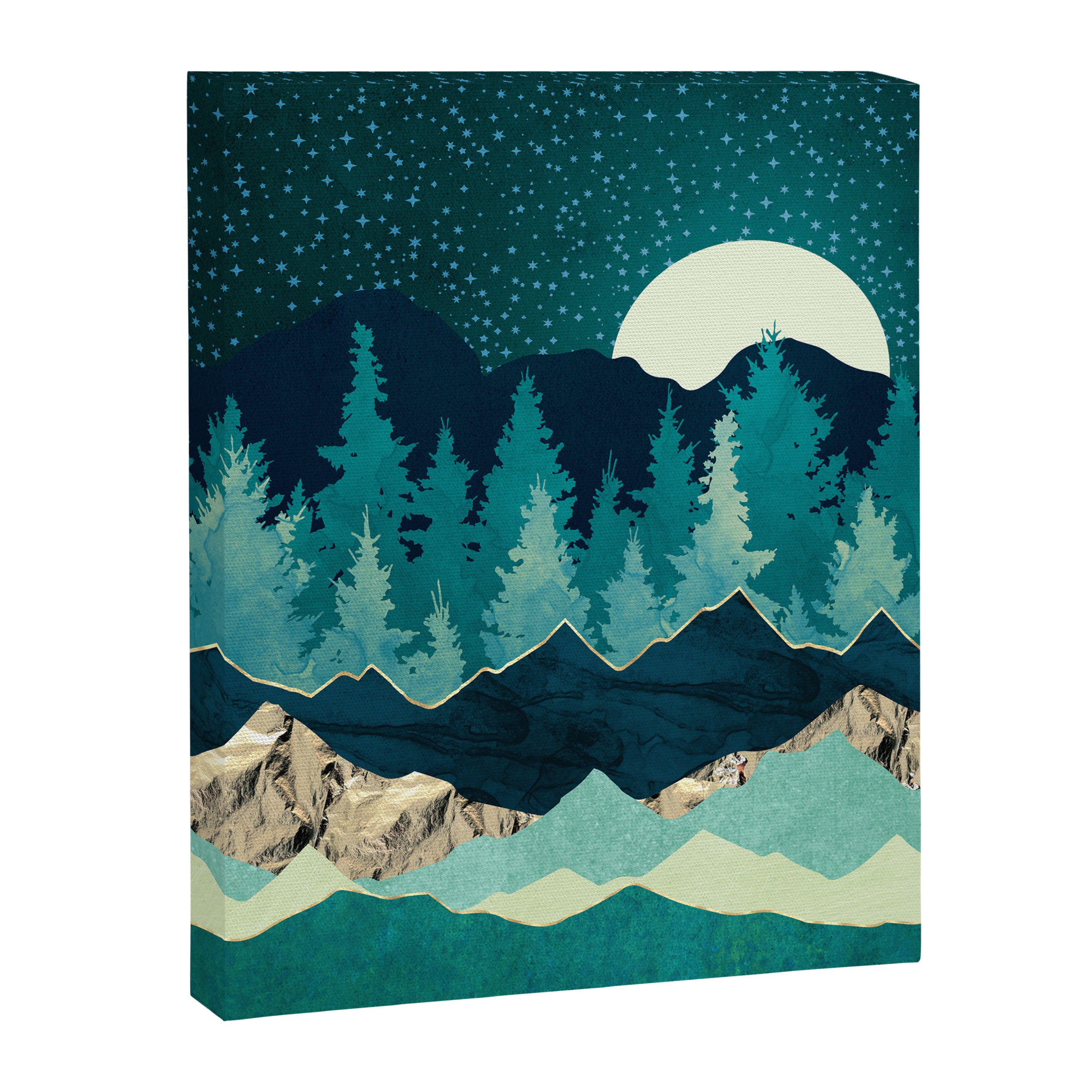 Sage Forest Canvas Print Gallery Image 8