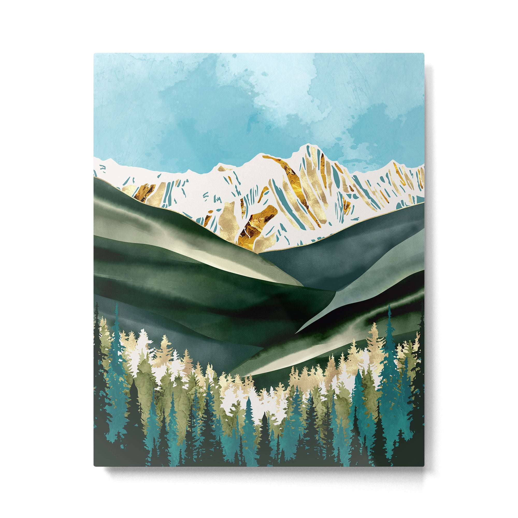 Sage Vista Metal Print Gallery Image 6