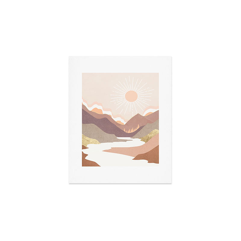Salmon Vista Art Print Gallery Image 1
