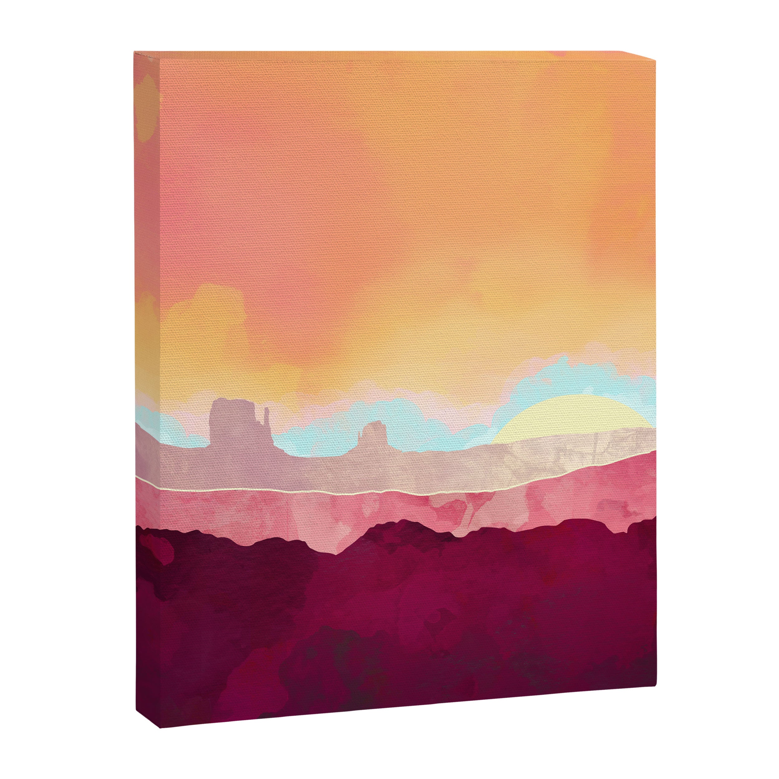 Scarlet Desert Canvas Print Gallery Image 8