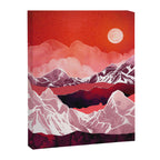 Scarlet Glow Canvas Print Gallery Image 8