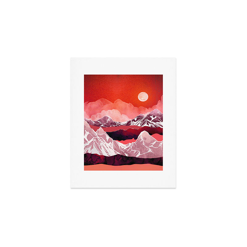 Scarlet Glow Art Print Gallery Image 1