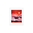 Scarlet Glow Art Print Gallery Image 1