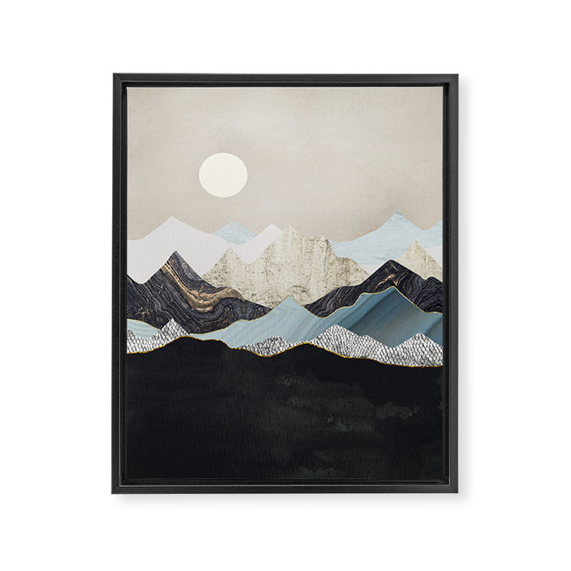 Silent Dusk Framed Canvas Print Gallery Image 8