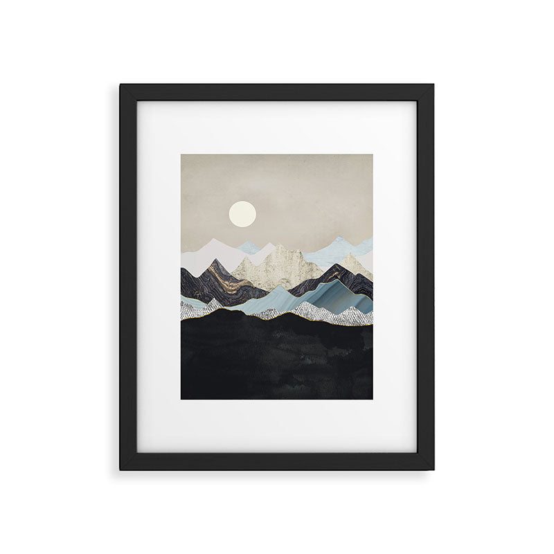 Silent Dusk Framed Art Print Gallery Image 6