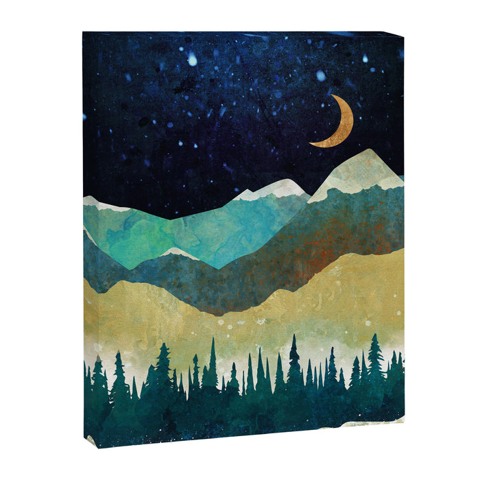 Snowy Night Canvas Print Gallery Image 1