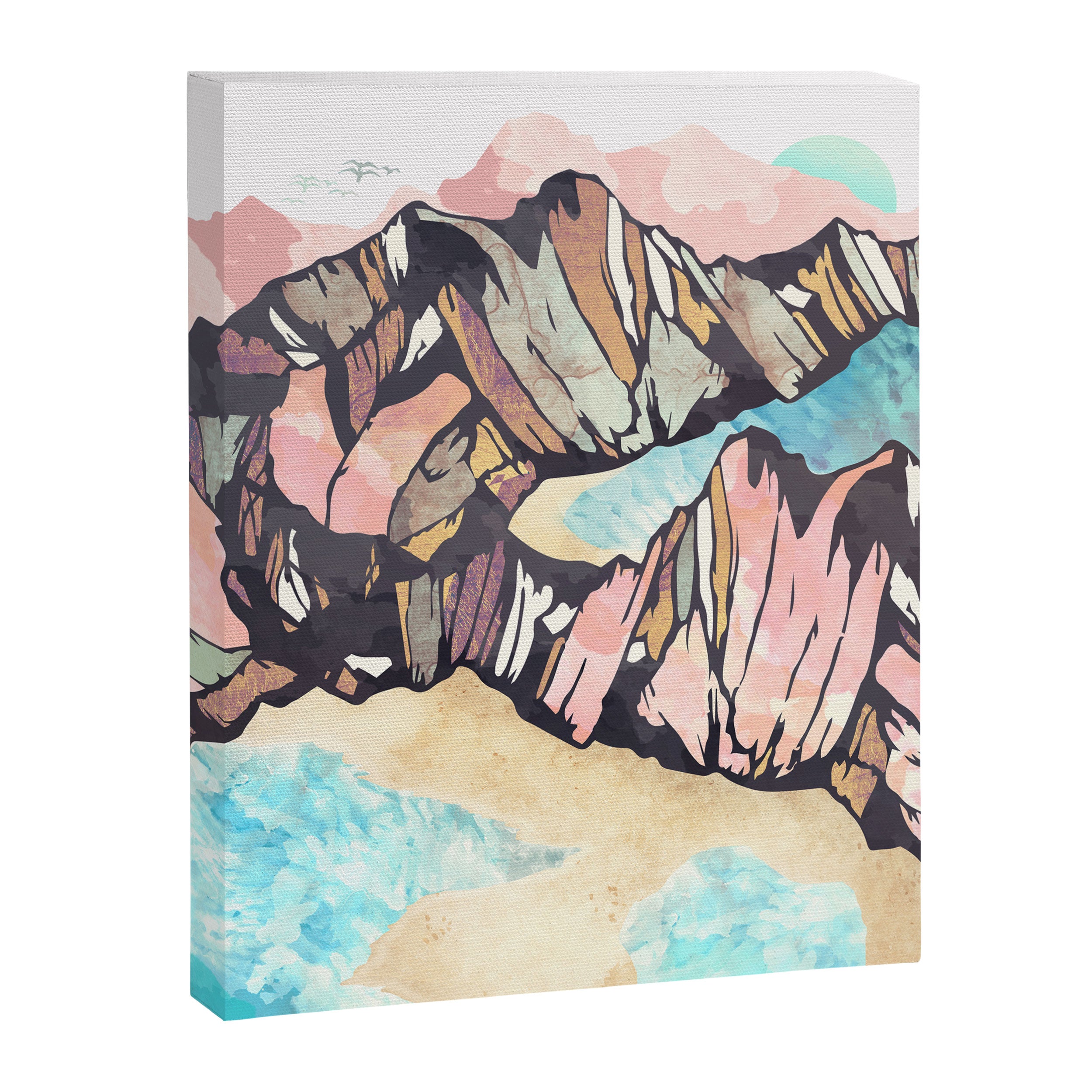 Solitary Beach Canvas Print Gallery Image 8