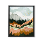 Spring Flight II Framed Canvas Print Gallery Image 8