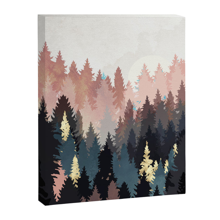 Spring Forest Light Canvas Print Gallery Image 1