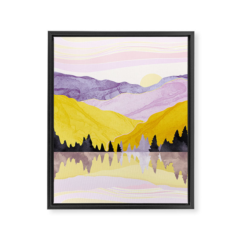 Spring Lake Framed Canvas Print Gallery Image 8