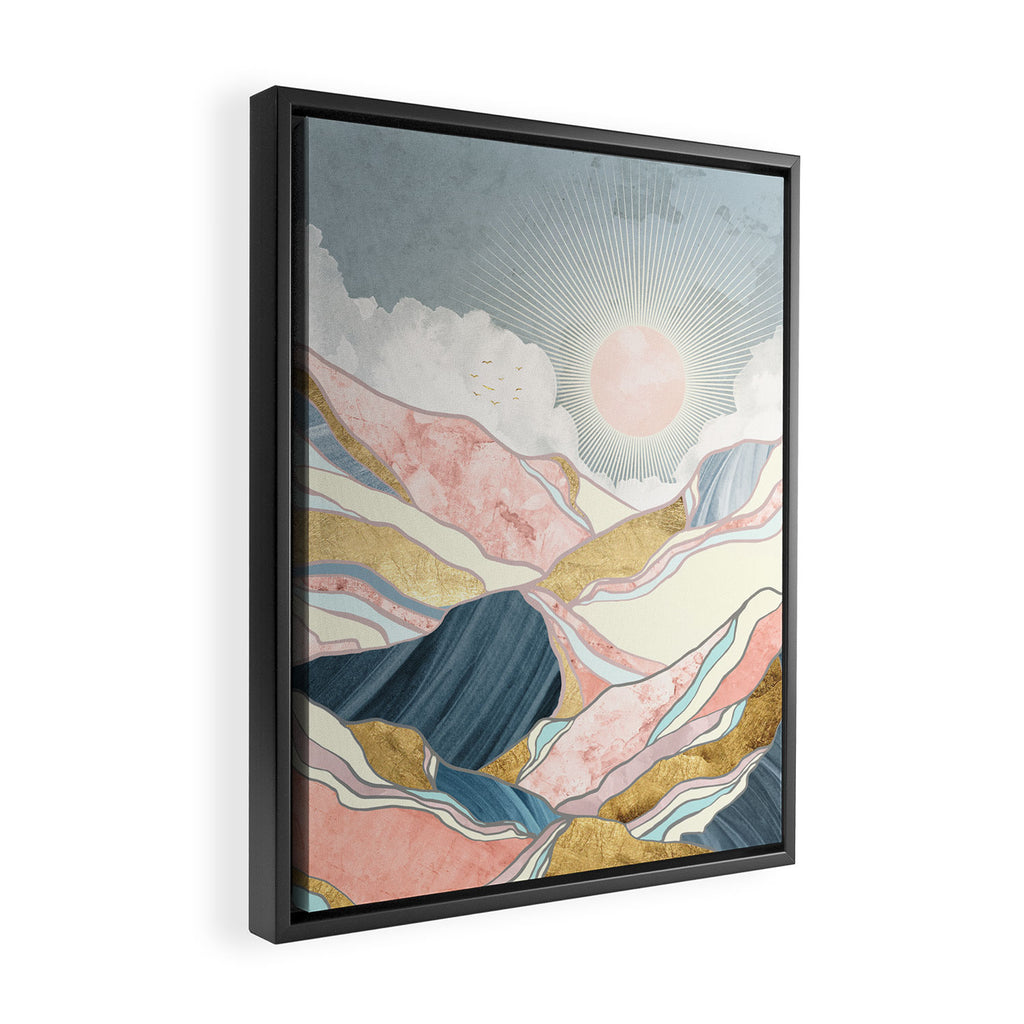 Spring Morning Framed Canvas Print Gallery Image 2