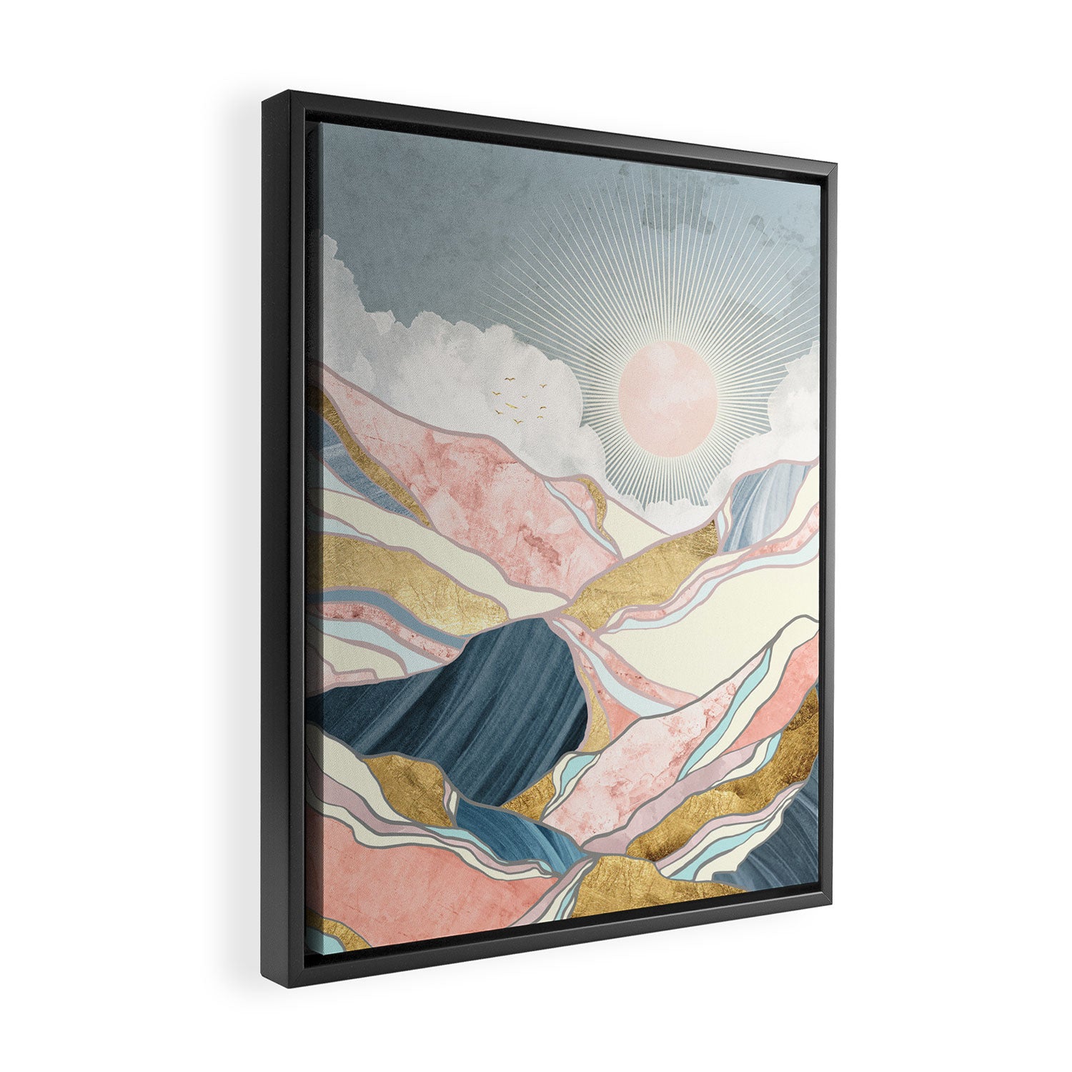 Spring Morning Framed Canvas Print Gallery Image 2