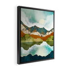 Spring Mountains Framed Canvas Print Gallery Image 2