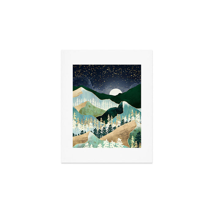 Spring Night Vista Art Print Gallery Image 1