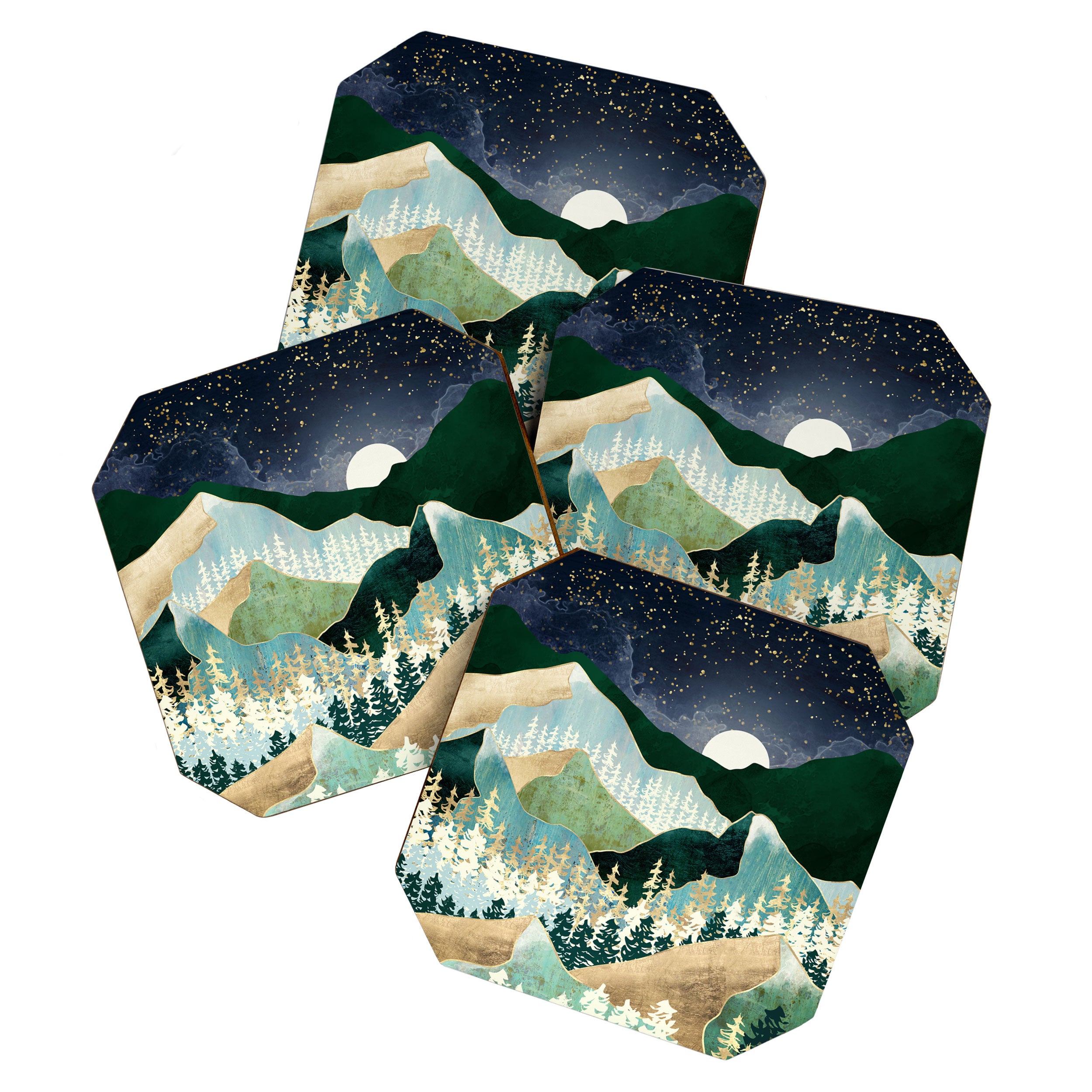 Spring Night Vista Coaster Gallery Image 1