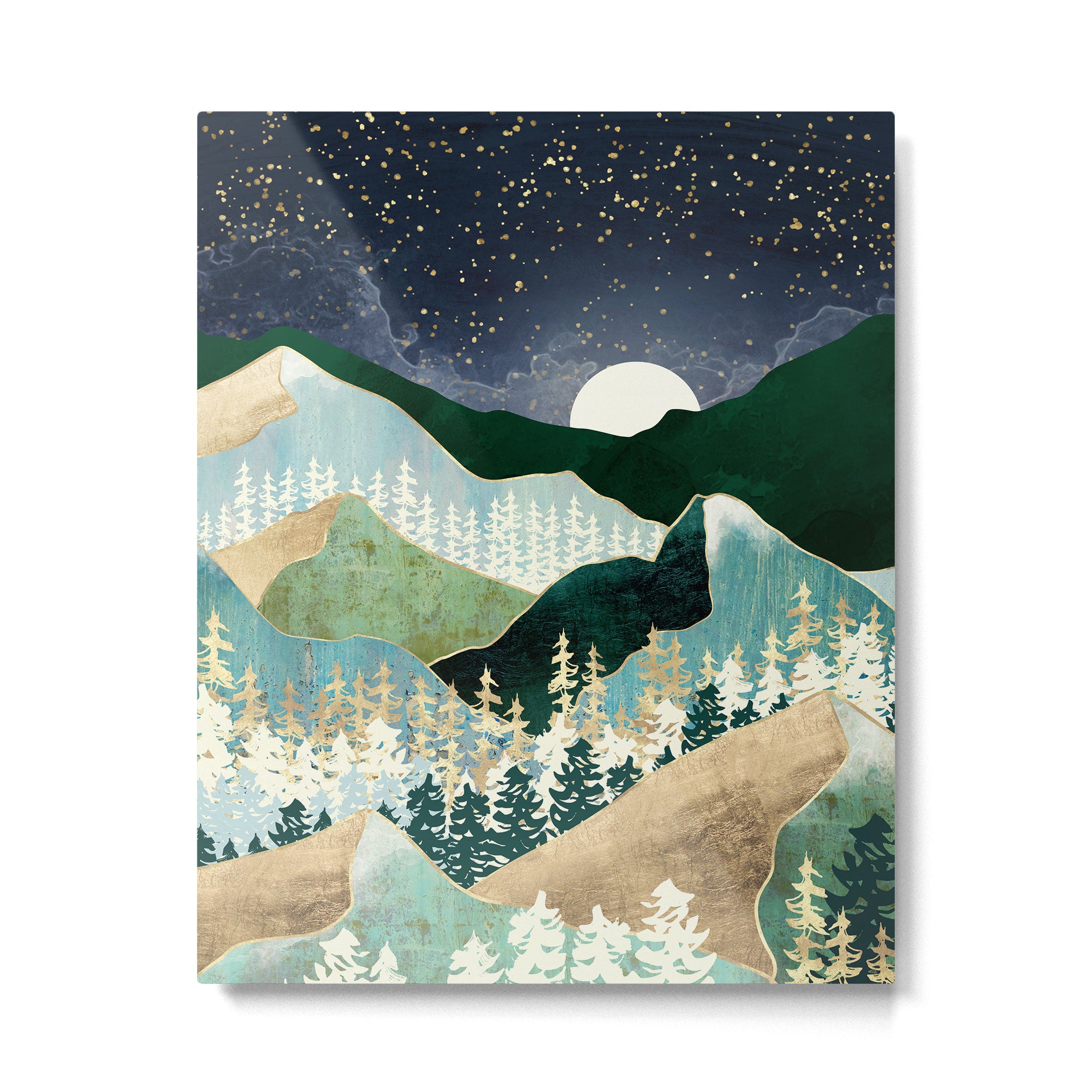 Spring Night Vista Metal Print Gallery Image 6