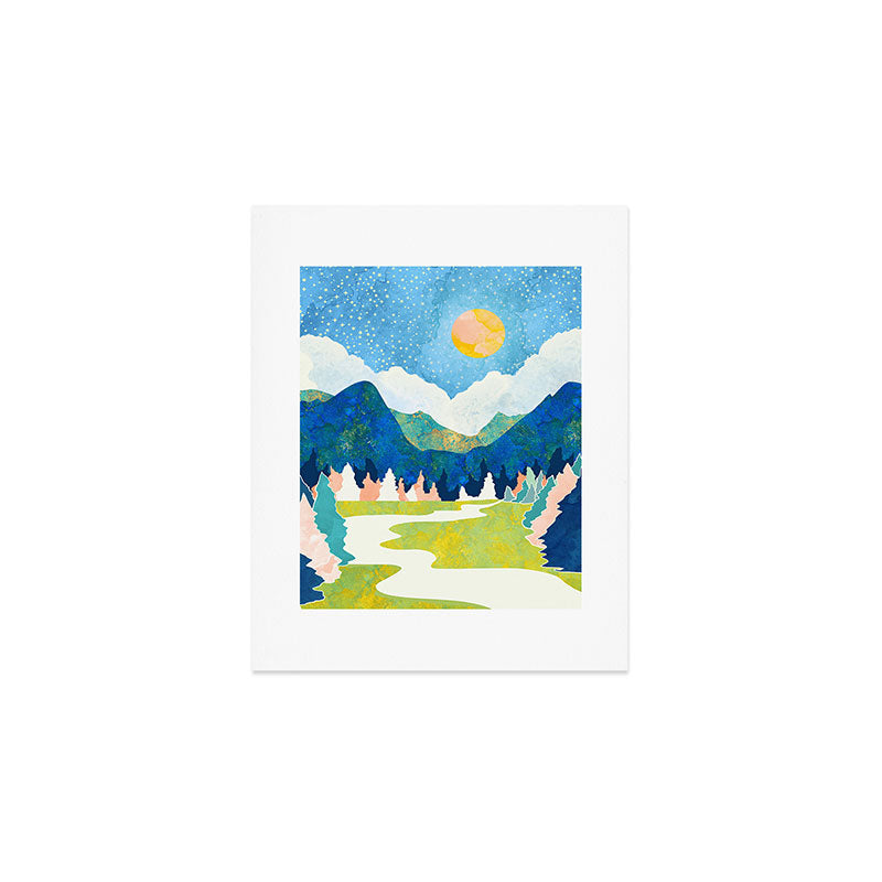 Spring River Art Print Gallery Image 1