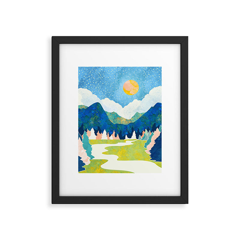Spring River Framed Art Print Gallery Image 6