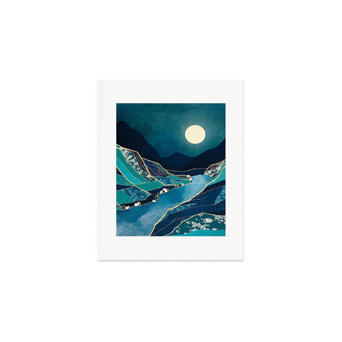 Spring River Night Art Print Gallery Image 1