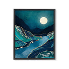 Spring River Night Framed Canvas Print Gallery Image 8