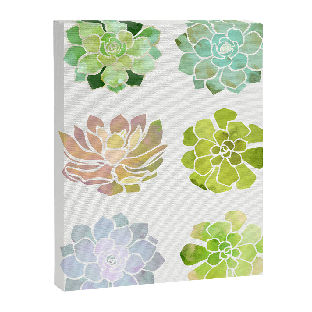 Spring Succulents Canvas Print Gallery Image 8