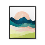 Spring Vista Framed Canvas Print Gallery Image 8