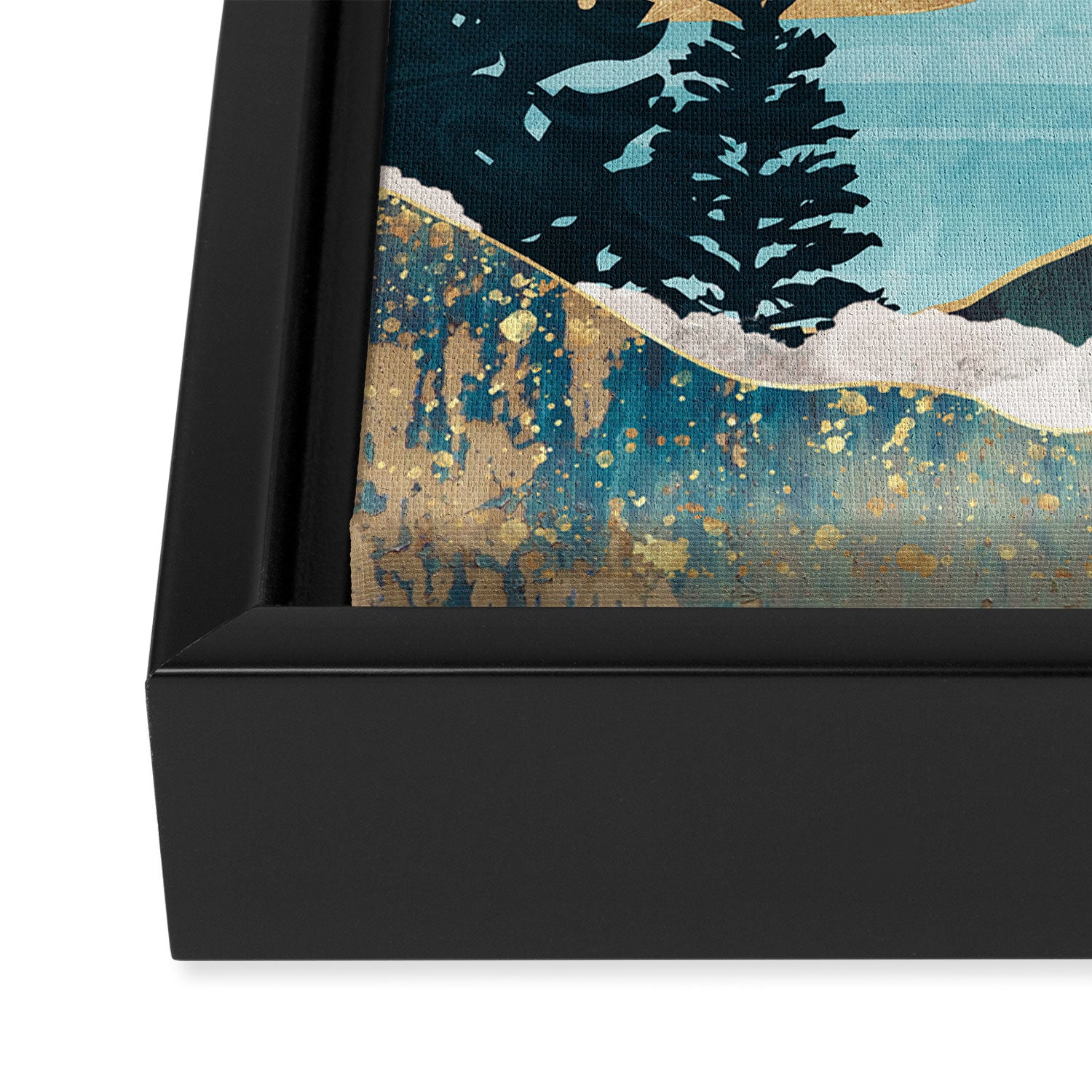 Star Lake Framed Canvas Print Gallery Image 3