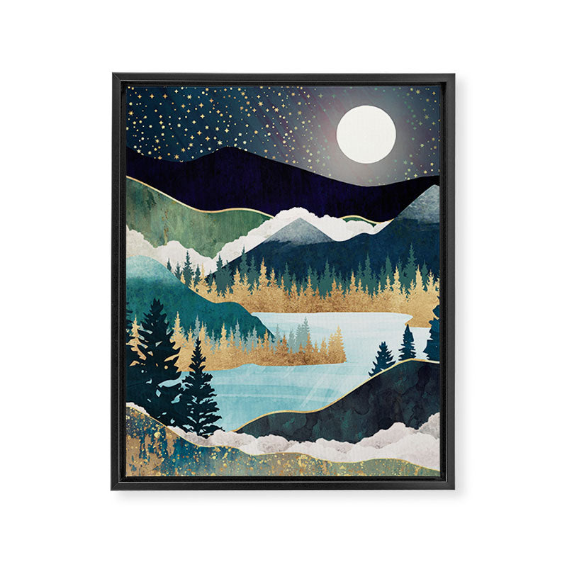 Star Lake Framed Canvas Print Gallery Image 8
