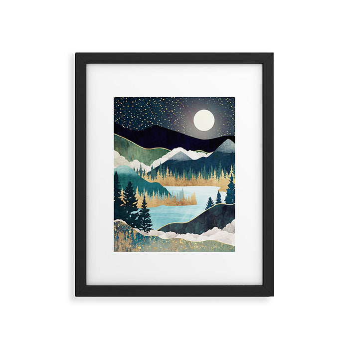 Star Lake Framed Art Print Gallery Image 1