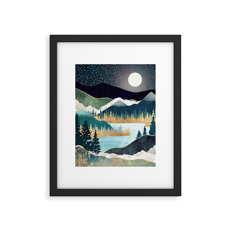 Star Lake Framed Art Print Gallery Image 4