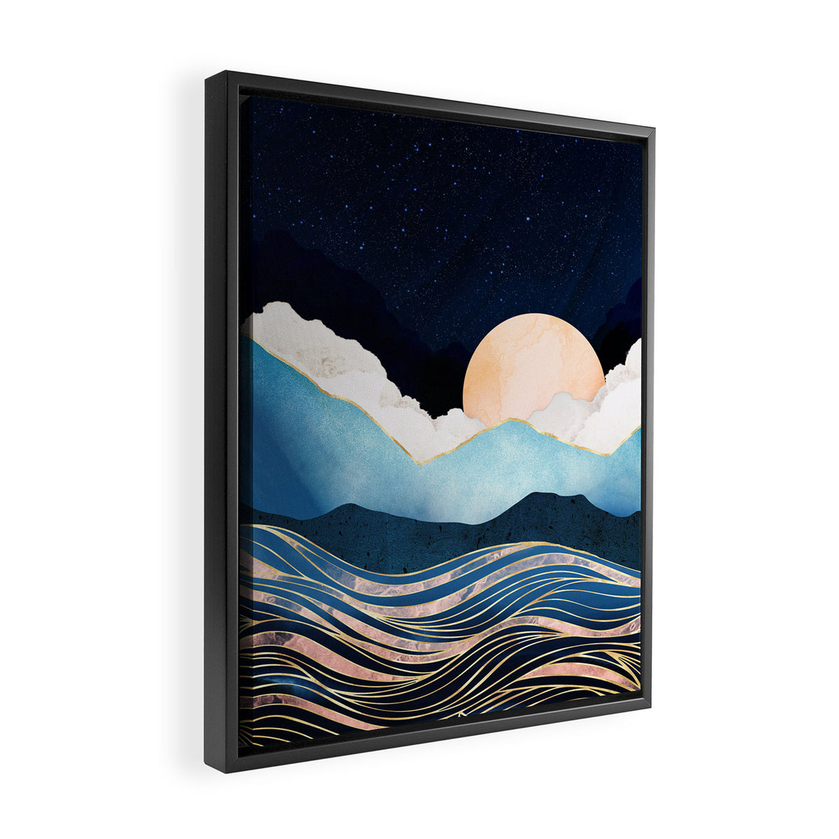 Star Sea Framed Canvas Print Gallery Image 2