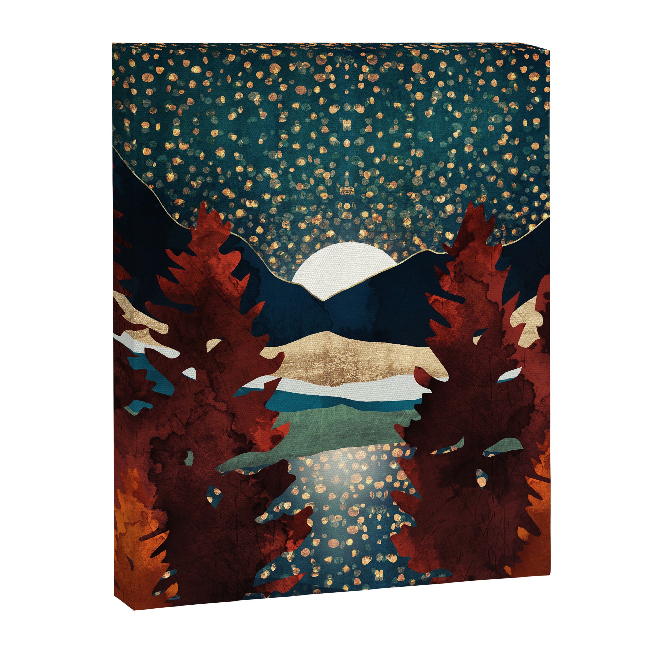 Star Sky Reflection Canvas Print Gallery Image 8