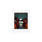 Star Sky Reflection Art Print Gallery Image 1
