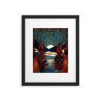Star Sky Reflection Framed Art Print Gallery Image 6